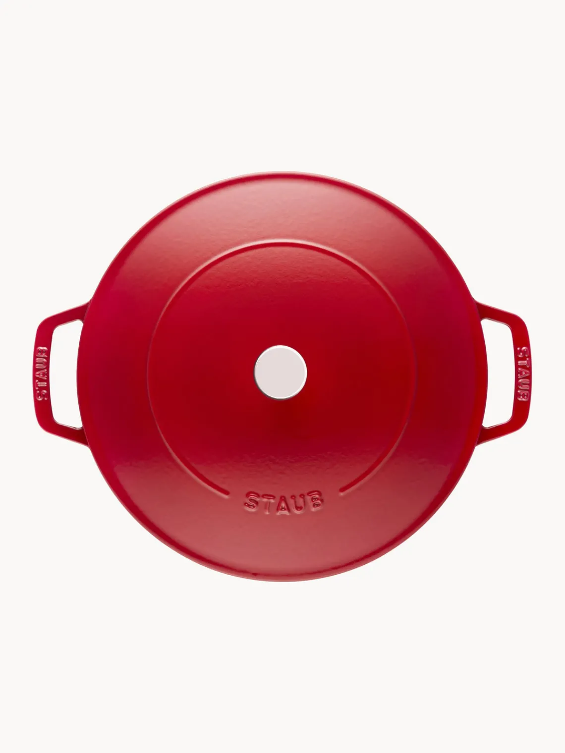 Sale Staub Sauteuse en fonte Chistera Rouge