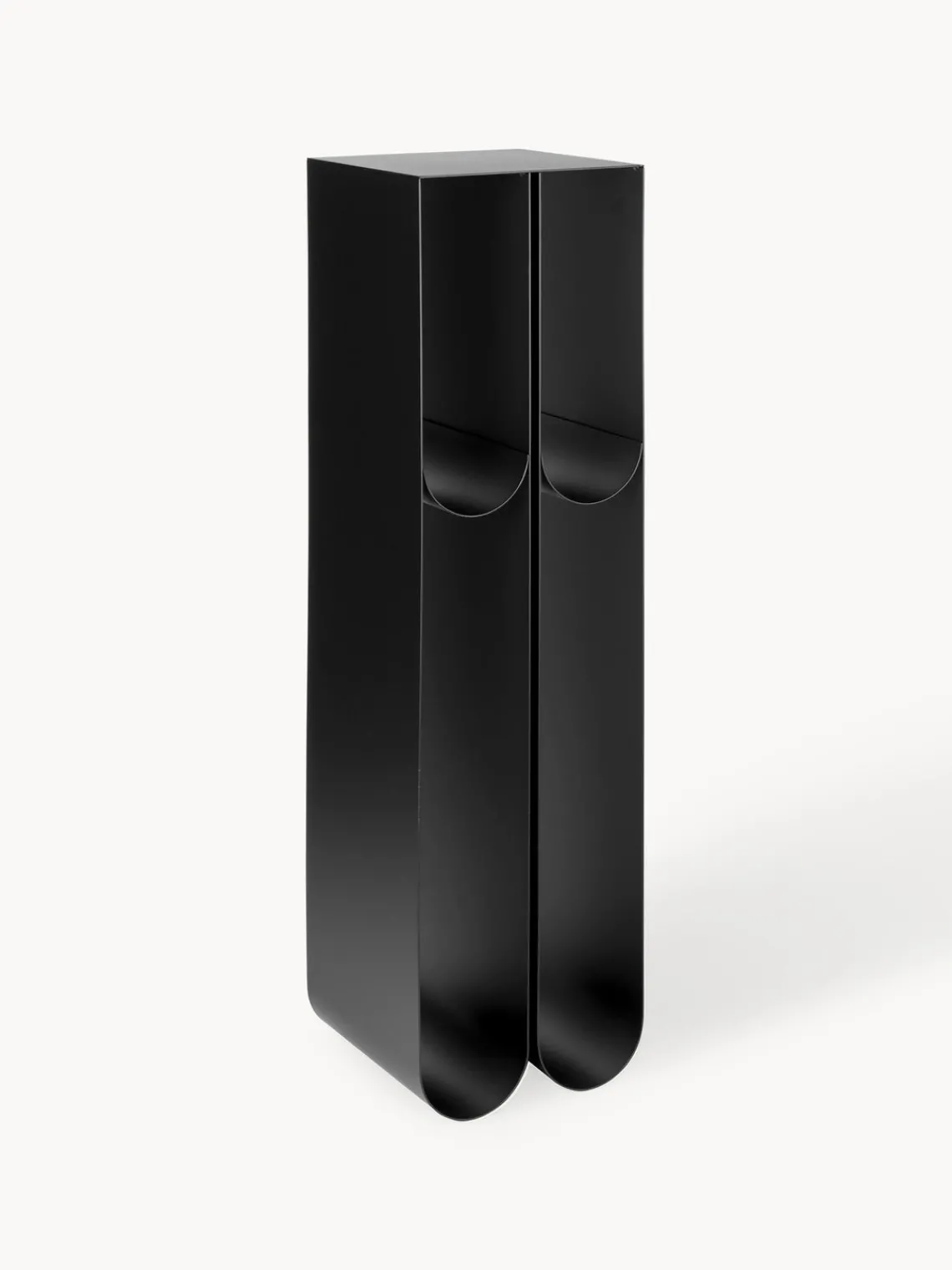 Discount Kristina Dam Sellette en métal Curved Noir