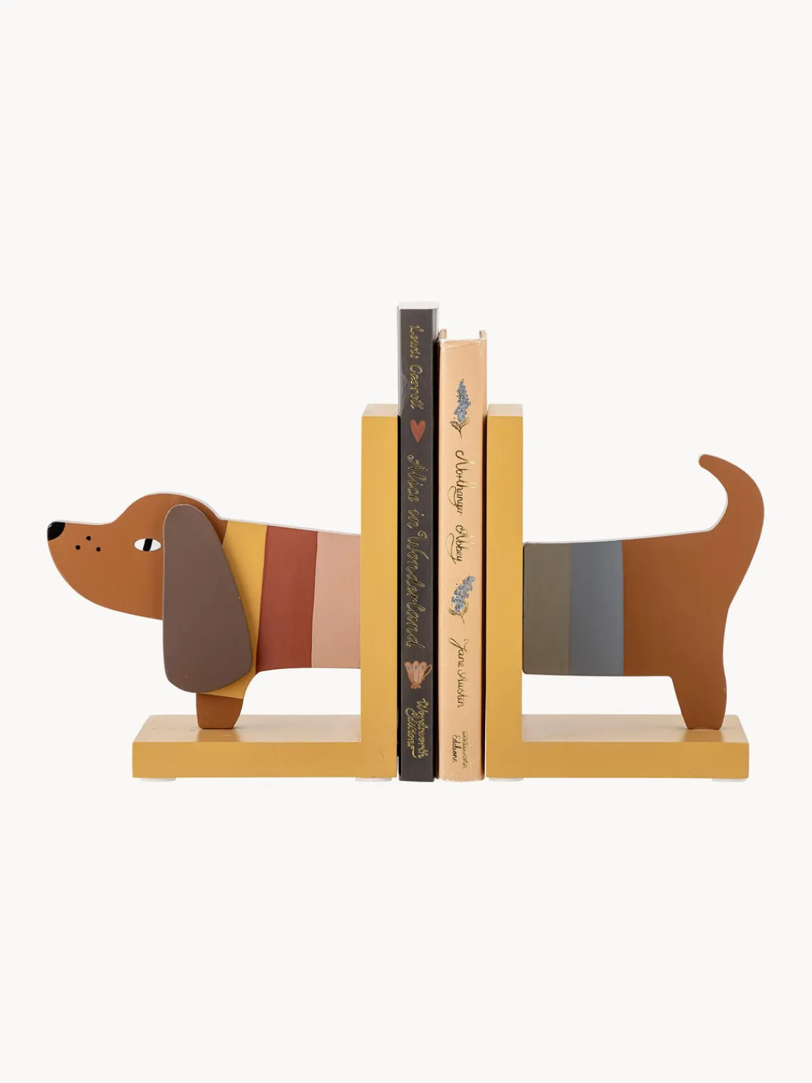 Online Bloomingville Mini Serre-livres en bois Charlie, 2 élém.