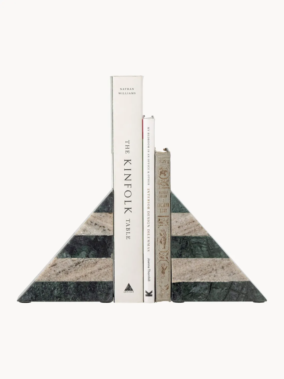 Outlet Bloomingville Serre-livres en marbre Abit, 2 pièces