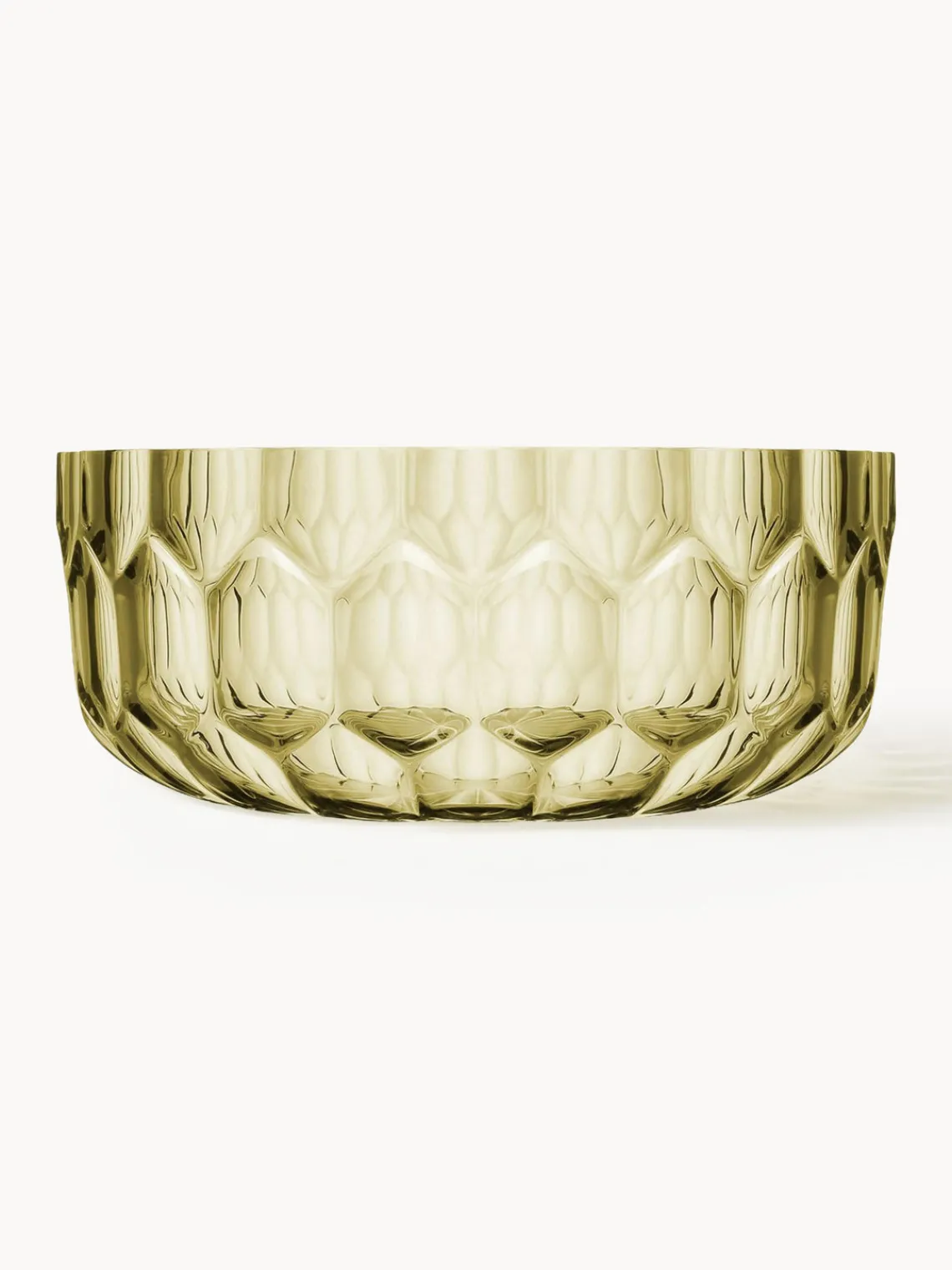 New Kartell Service à salade avec surface texturée Jellies Vert olive
