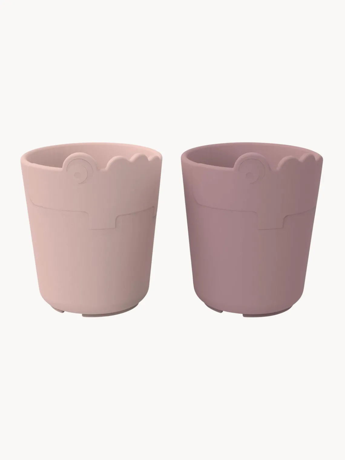 Best Done by Deer Service de mugs Kiddish, 2 élém. Tons roses