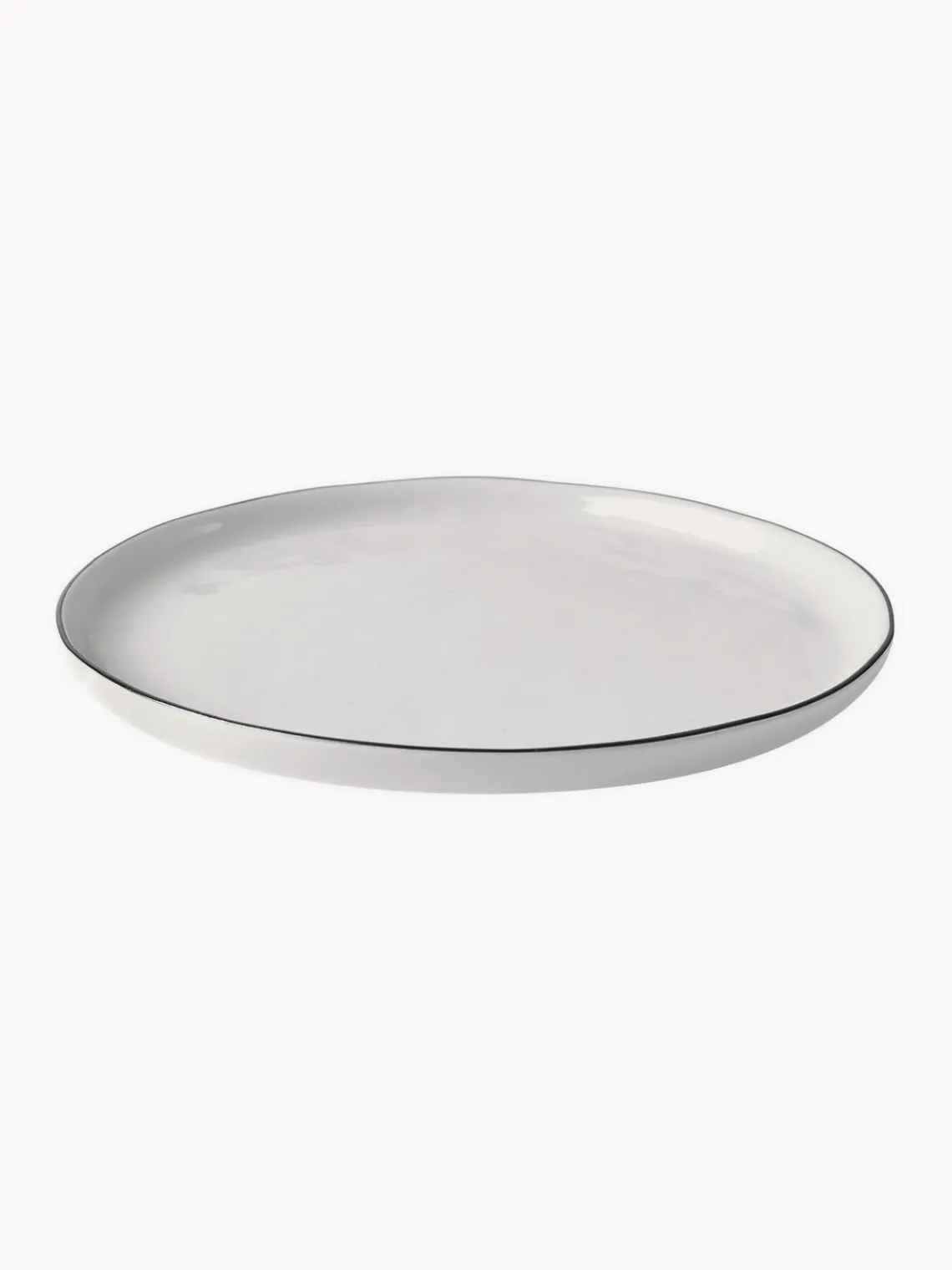 Clearance Broste Copenhagen Service de table artisanal en porcelaine Salt, 4 personnes (12 élém.)
