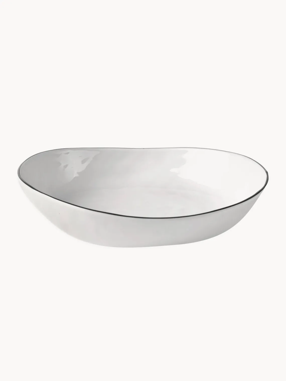 Clearance Broste Copenhagen Service de table artisanal en porcelaine Salt, 4 personnes (12 élém.)