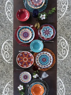 Clearance Villa D'Este Home Tivoli Service de table en porcelaine Shiraz, 6 personnes (18 élém.)