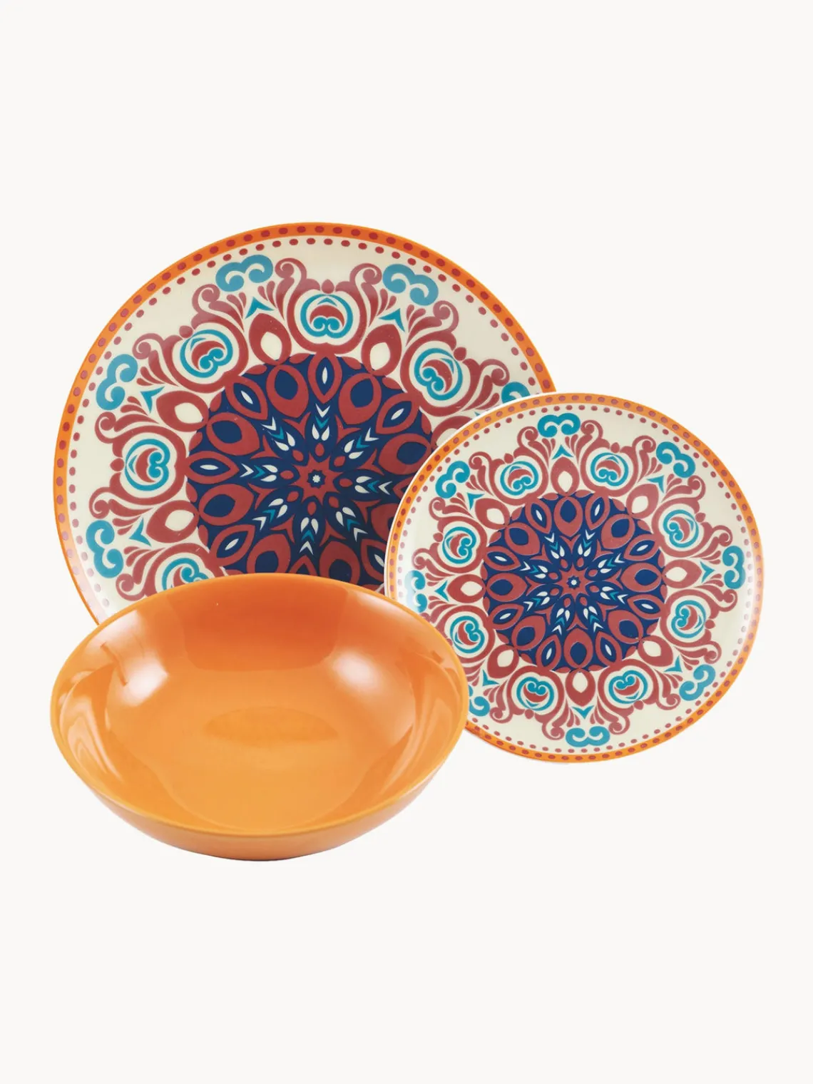 Clearance Villa D'Este Home Tivoli Service de table en porcelaine Shiraz, 6 personnes (18 élém.)