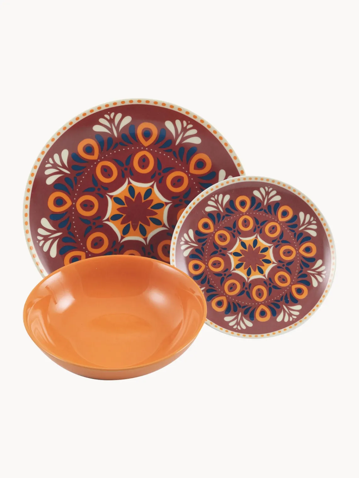 Clearance Villa D'Este Home Tivoli Service de table en porcelaine Shiraz, 6 personnes (18 élém.)