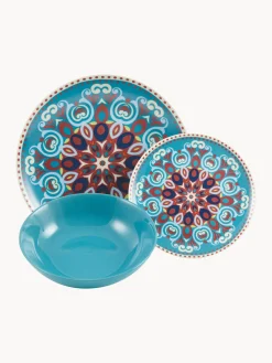 Clearance Villa D'Este Home Tivoli Service de table en porcelaine Shiraz, 6 personnes (18 élém.)