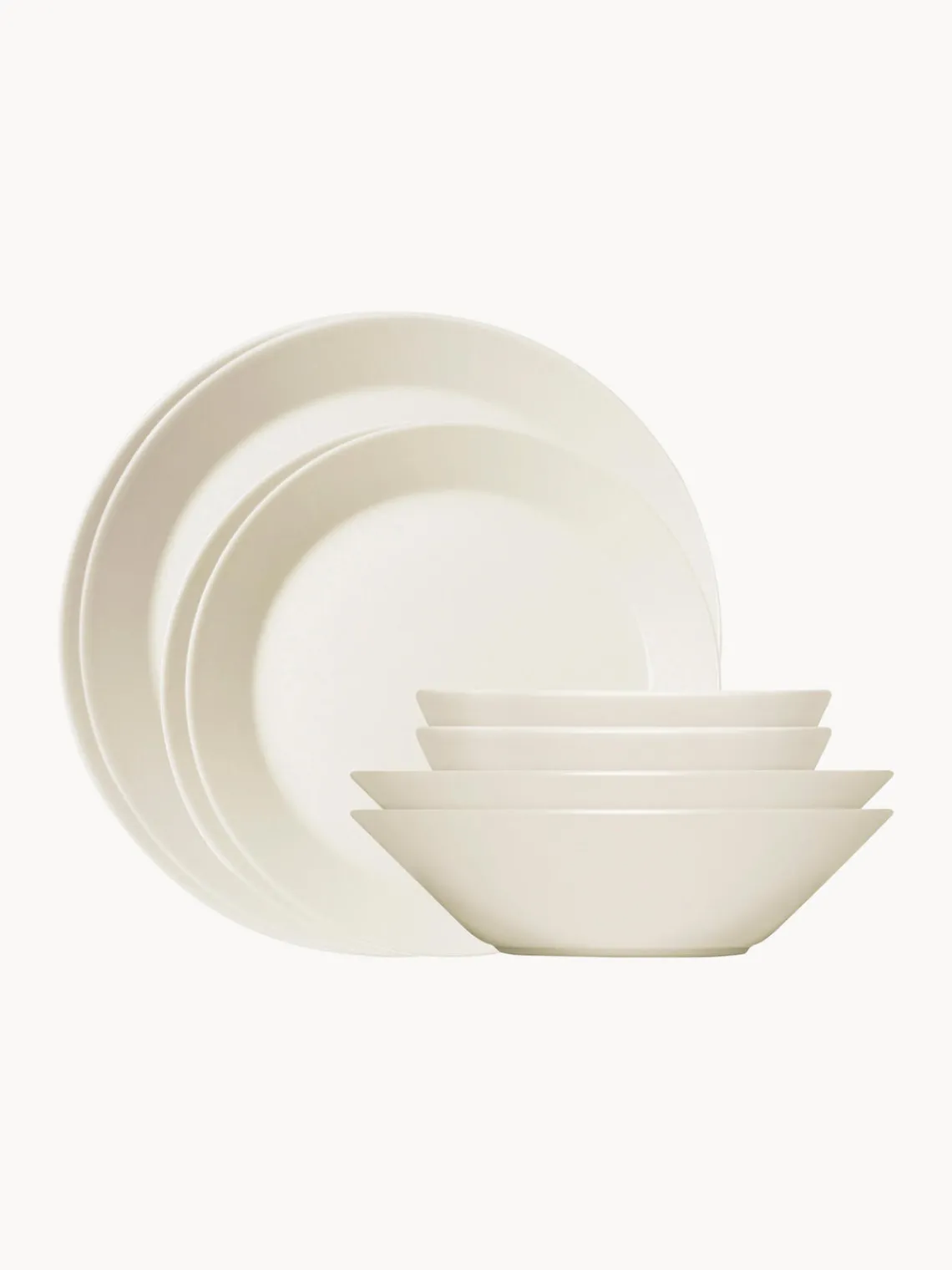 Online iittala Service de table en porcelaine Teema, 2 personnes (8 élém.)
