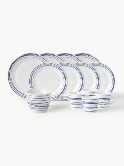 Discount ROYAL DOULTON Service de table en porcelaine Pacific Blue, 4 personnes (16 élém.) Ligné