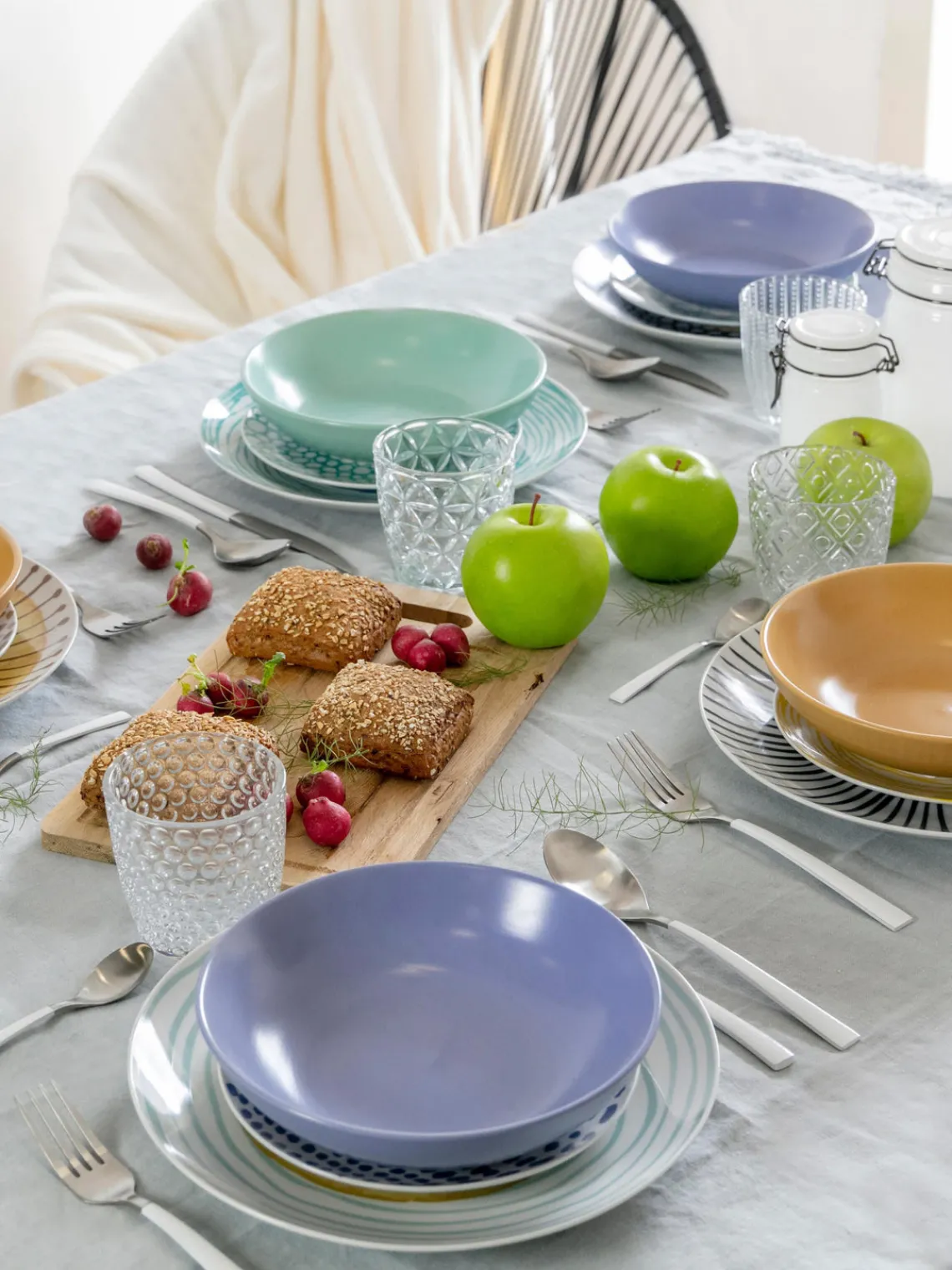 Best Villa D'Este Home Tivoli Service de table Marea, 6 personnes (18 élém.)