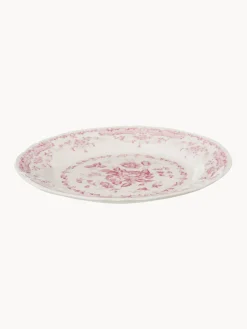 Online Bitossi Home Service de table motif fleuri Rosa, 6 personnes (18 élém.) Blanc, rose pâle