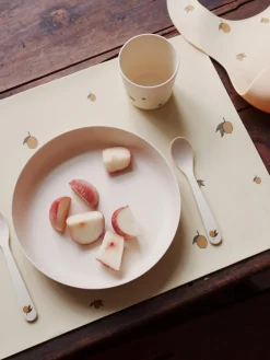 Hot Konges Slojd Service de table pour enfant Lemon, 5 élém. Motif citron