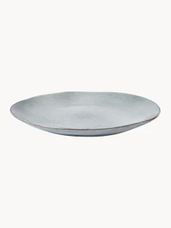 Hot Broste Copenhagen Service petit déjeuner artisanal Nordic Sea, 4 personnes (12 élém.) Gris-bleu, chiné