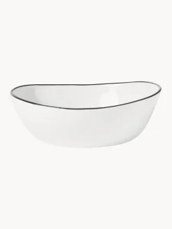Fashion Broste Copenhagen Service petit déjeuner artisanal en porcelaine Salt, 4 personnes (16 élém.)