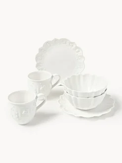 Fashion Villeroy & Boch Service petit déjeuner en porcelaine Toy's Delight, 2 personnes (6 élém.)