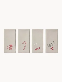 Clearance Broste Copenhagen Serviettes de table Bomuld, 4 élém.
