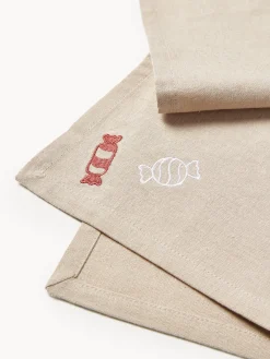 Clearance Broste Copenhagen Serviettes de table Bomuld, 4 élém.