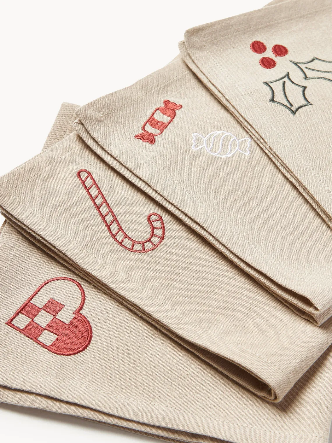 Clearance Broste Copenhagen Serviettes de table Bomuld, 4 élém.