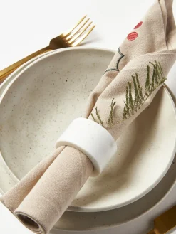 Clearance Broste Copenhagen Serviettes de table Bomuld, 4 élém.