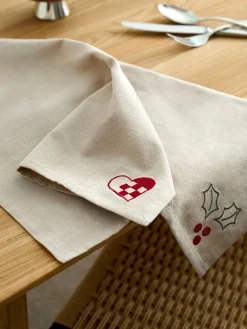 Clearance Broste Copenhagen Serviettes de table Bomuld, 4 élém.