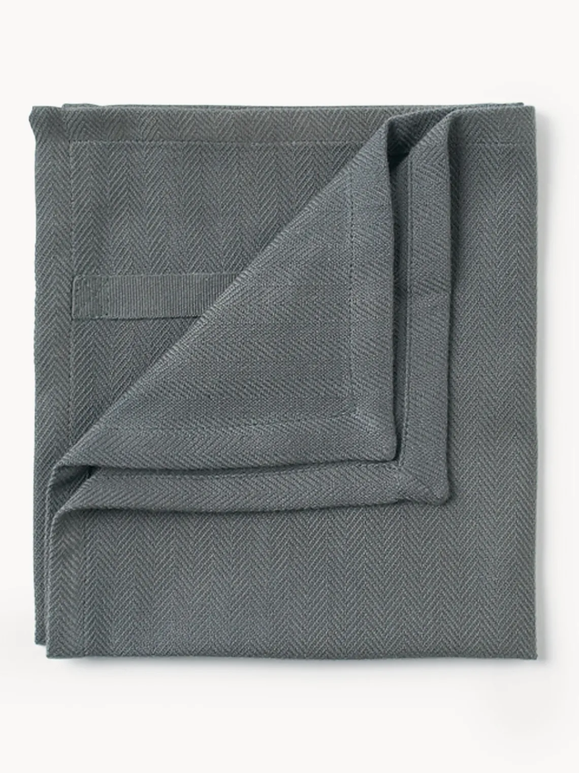 Clearance The Organic Company Serviettes de table Dinner, 4 pièces Anthracite