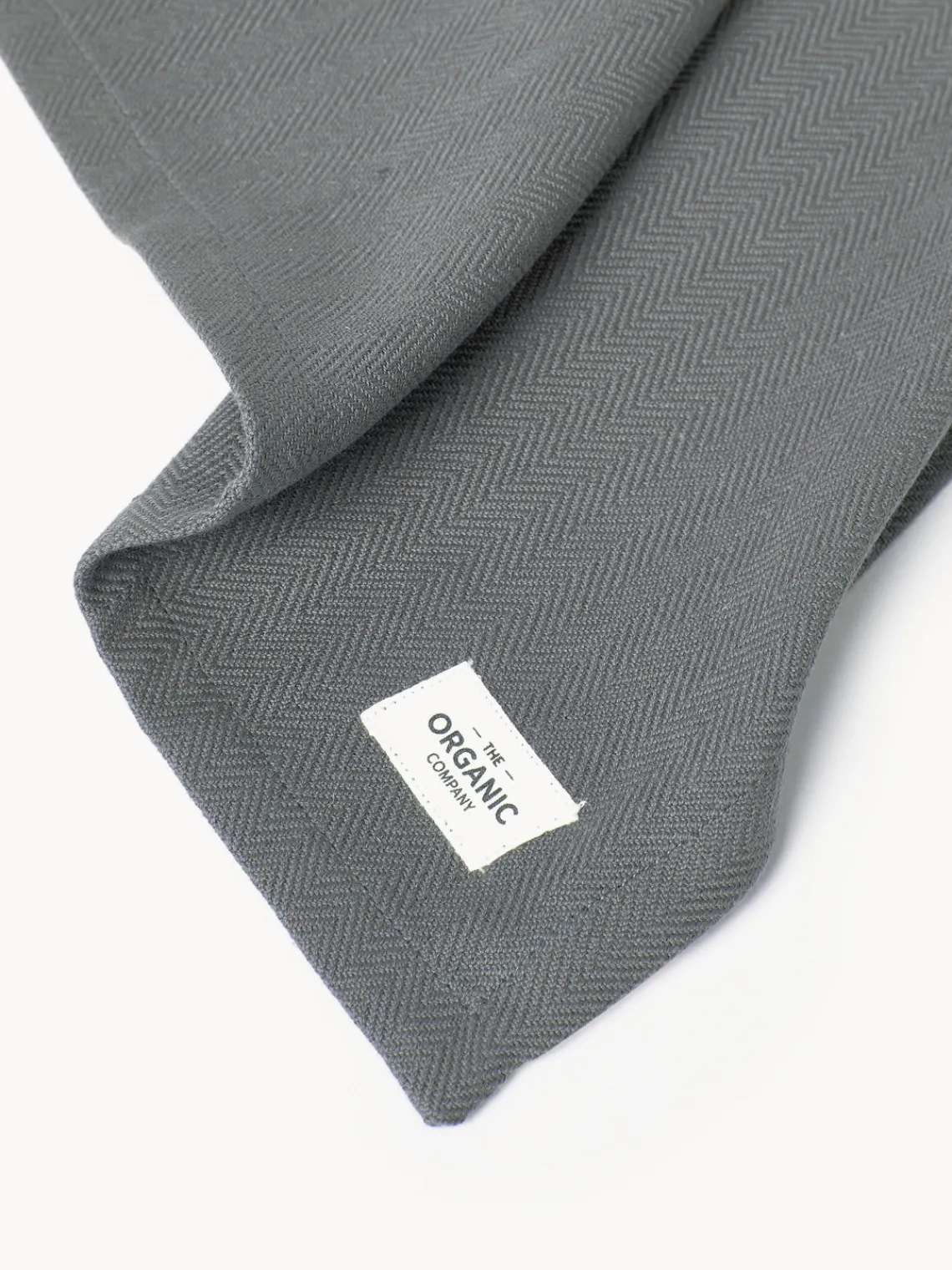 Clearance The Organic Company Serviettes de table Dinner, 4 pièces Anthracite