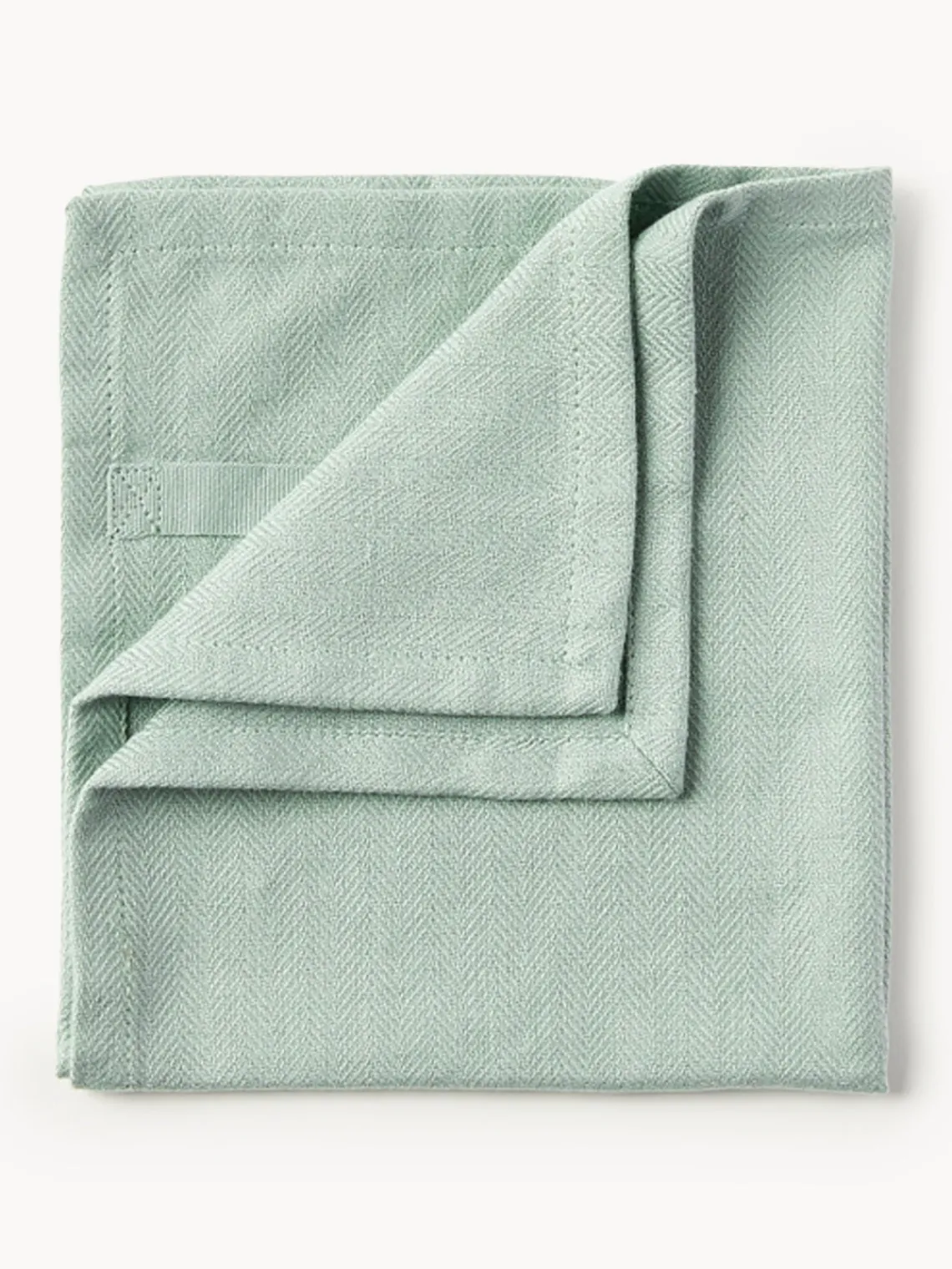 Hot The Organic Company Serviettes de table Dinner, 4 pièces Vert sauge