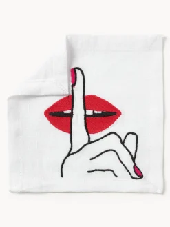 Sale Jonathan Adler Serviettes de table Lips, 4 élém.