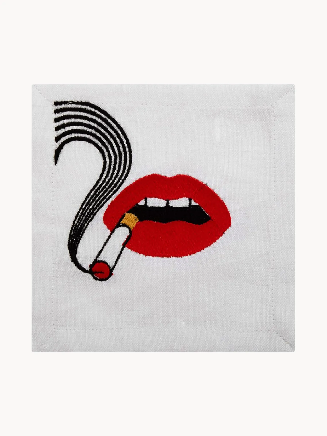 Sale Jonathan Adler Serviettes de table Lips, 4 élém.
