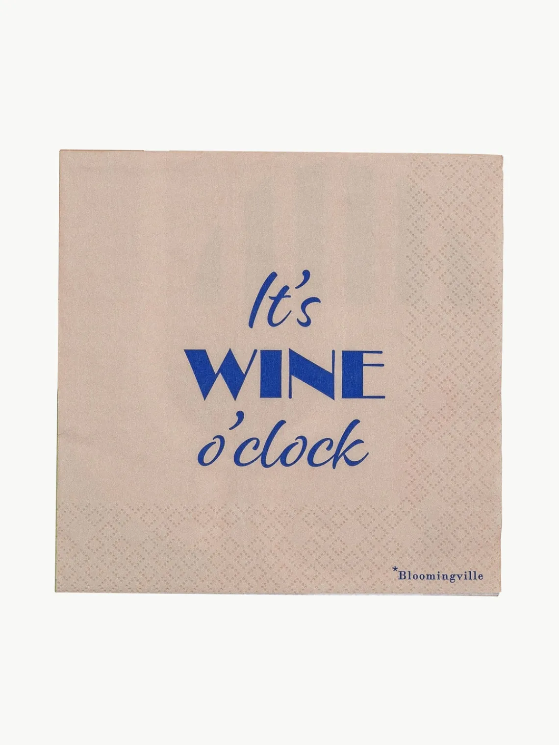 Sale Bloomingville Serviettes de table Wine, 20 pièces