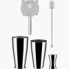 Hot ALESSI Set à cocktail en acier inoxydable Lunar Eclipse, 5 élém.