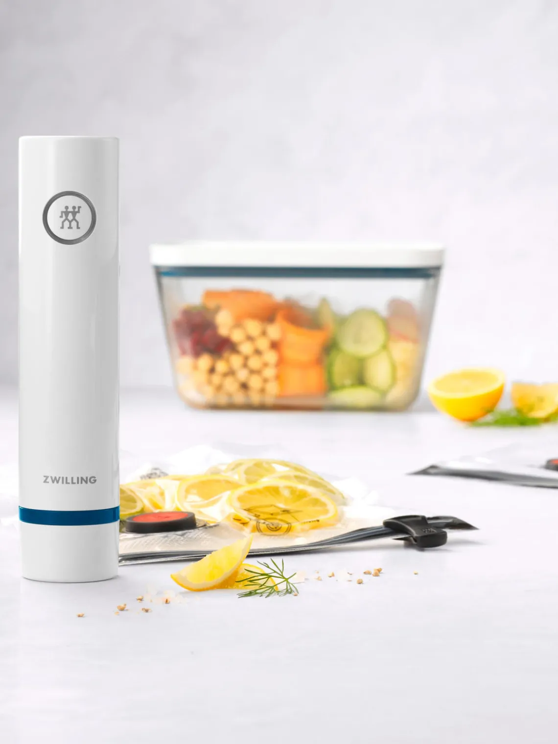 Discount ZWILLING Set débutant sous vide Fresh & Save, 7 élém. Boîte en verre