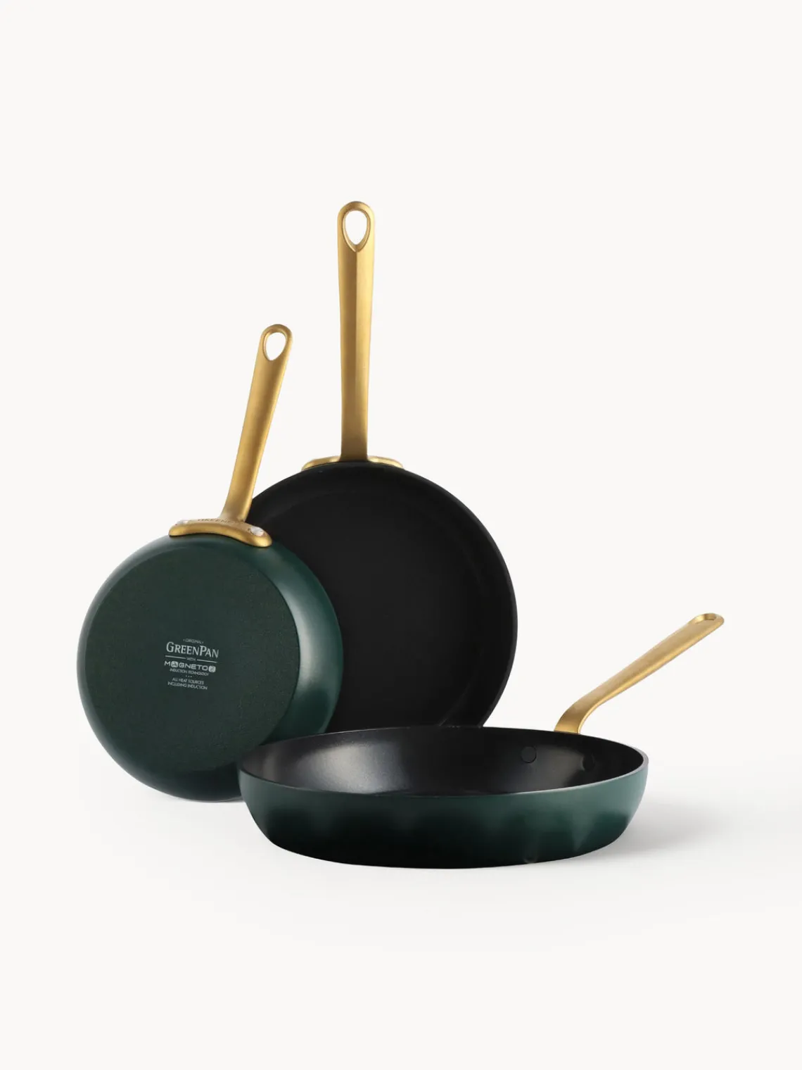 Hot GreenPan Set de poêles avec revêtement antiadhésif Craft, 3 élém.