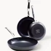 Best GreenPan Set de poêles avec revêtement antiadhésif Barcelona, 3 élém.
