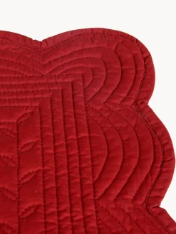 Sale Cote Table Set de table Boutis, 2 pièces Rouge