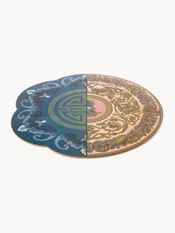 New SELETTI Set de table Hybrid Rose, bleu