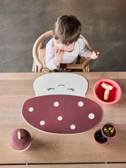 Online Oyoy Living Design Set de table Mushroom Vieux rose, beige clair