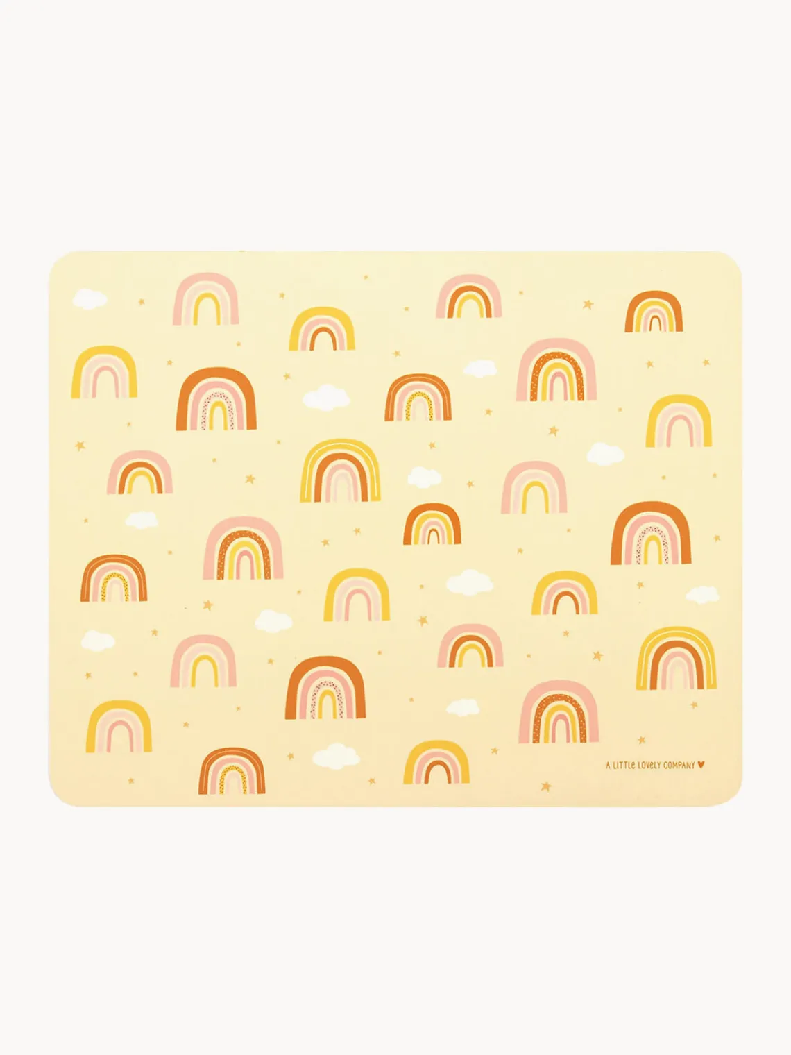 Hot A Little Lovely Company Set de table pour enfants Rainbows