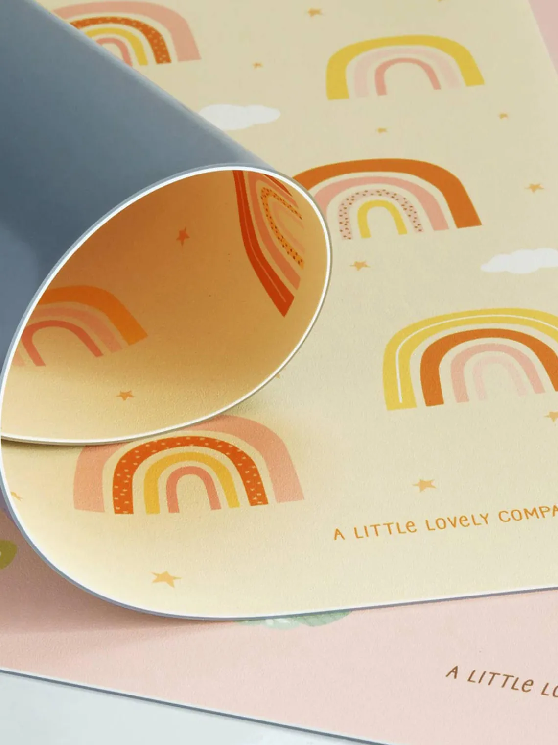 Hot A Little Lovely Company Set de table pour enfants Rainbows