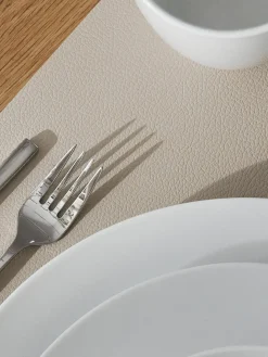 Outlet ASA Selection Sets de table en cuir synthétique Pik, 2 pièces Beige clair