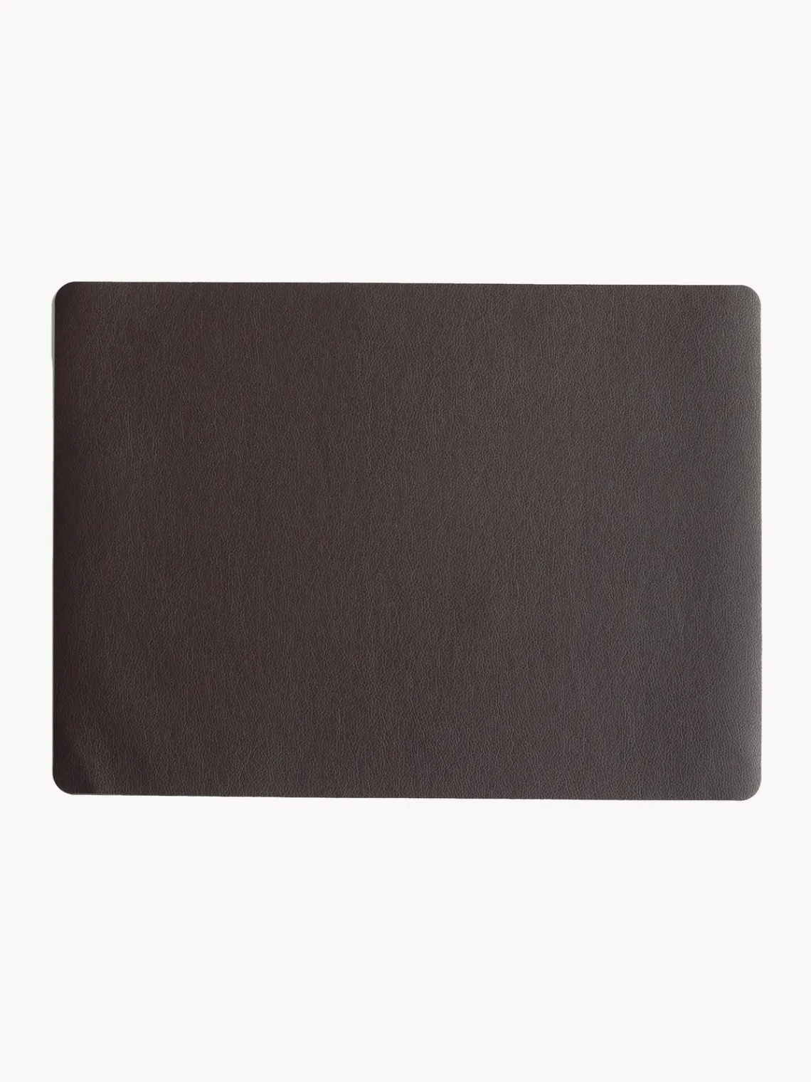 Online ASA Selection Sets de table en cuir synthétique Pik, 2 pièces Brun foncé