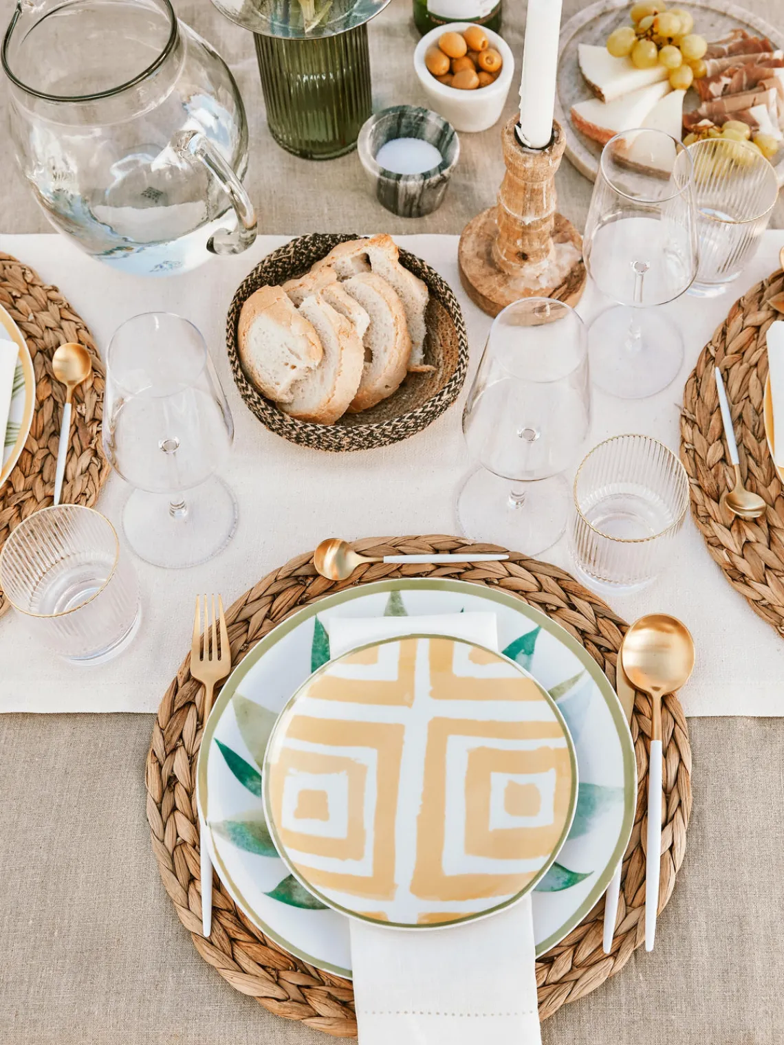 Best Bloomingville Sets de table rond Wanda, 4 pièces