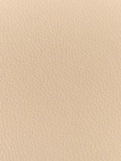 Outlet ASA Selection Sets de table ronds en cuir synthétique Pik, 2 pièces Beige