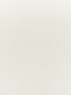 Clearance ASA Selection Sets de table ronds en cuir synthétique Pik, 2 pièces Blanc cassé