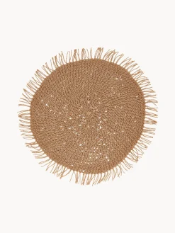 Outlet Cote Table Sets de table ronds en fibres Tressine, 6 pièces