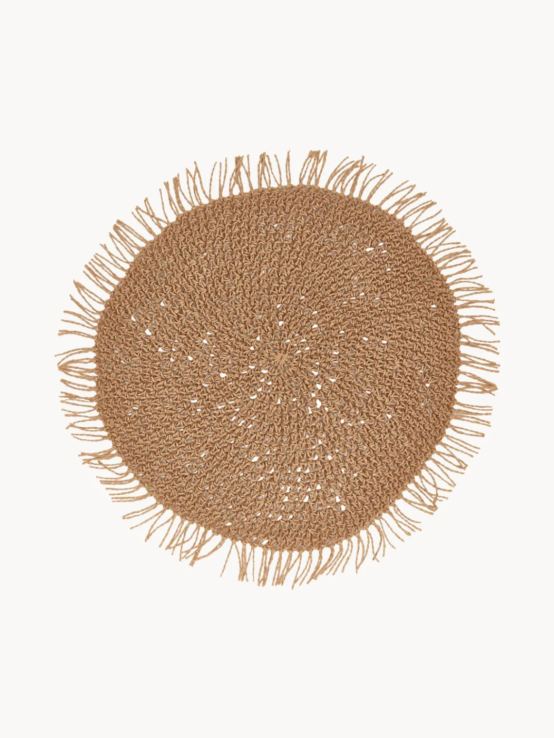 Outlet Cote Table Sets de table ronds en fibres Tressine, 6 pièces
