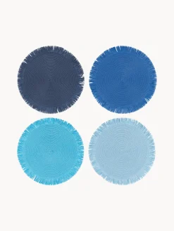 Online Villa D'Este Home Tivoli Sets de table Tovaglietta, 4 élém. Tons turquoise et bleus