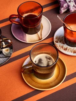 Clearance HKLIVING Sous-tasses 70's, 4 élém.