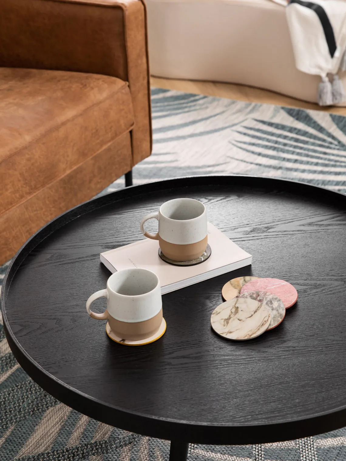 Hot &k Amsterdam Sous-verres aspect marbre Cara, 6 élém.